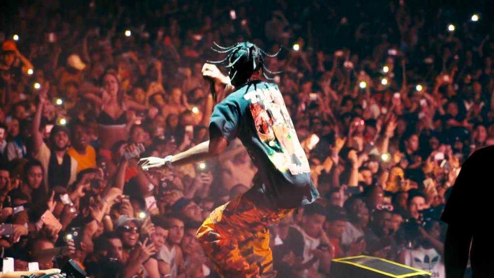 Travis Scott injured during Rolling Loud set Photograph