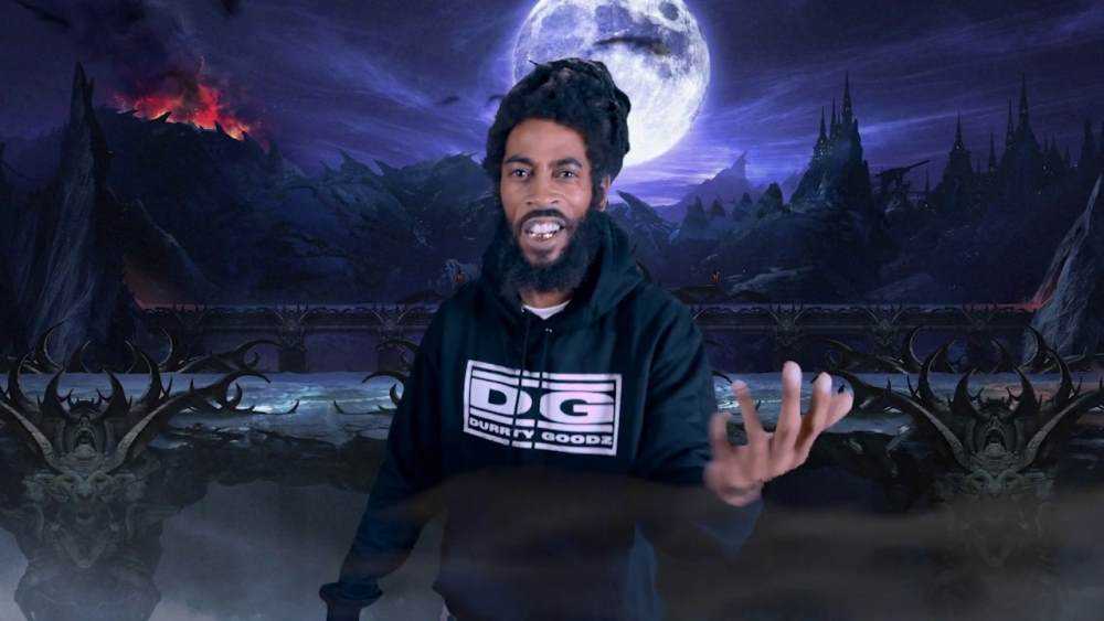 Durrty Goodz does a madness on 'Bar Code #5' over a SPYRO beat Photograph