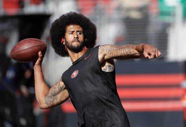 Colin Kaepernick Eyes NFL Return Photograph