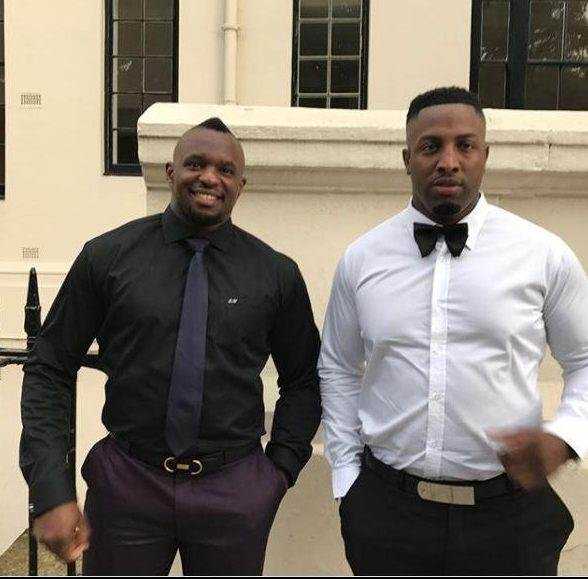 Dillian Whyte's brother tackles man trying to open door mid-air on a flight  Photograph
