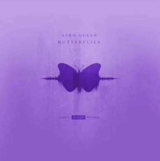 Afro Queen celebrates Valentine's with 'Butterflies' Photograph
