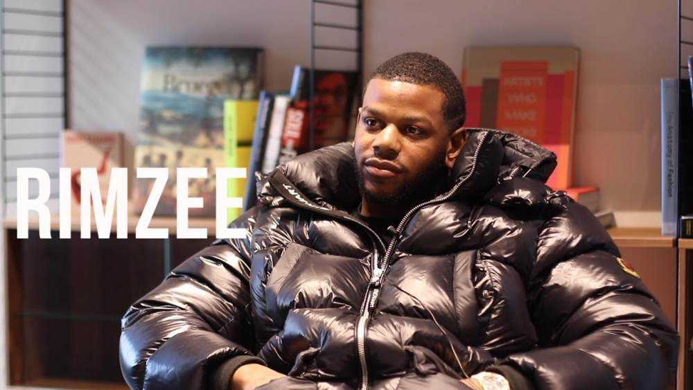 Rimzee discusses 'Time Waits For No Man' with Amaru Don TV Photograph
