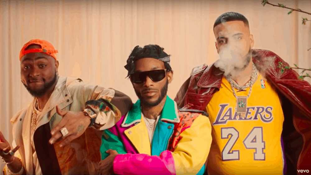Angel enlists French Montana and Davido for 'Blessings' REMIX  Photograph