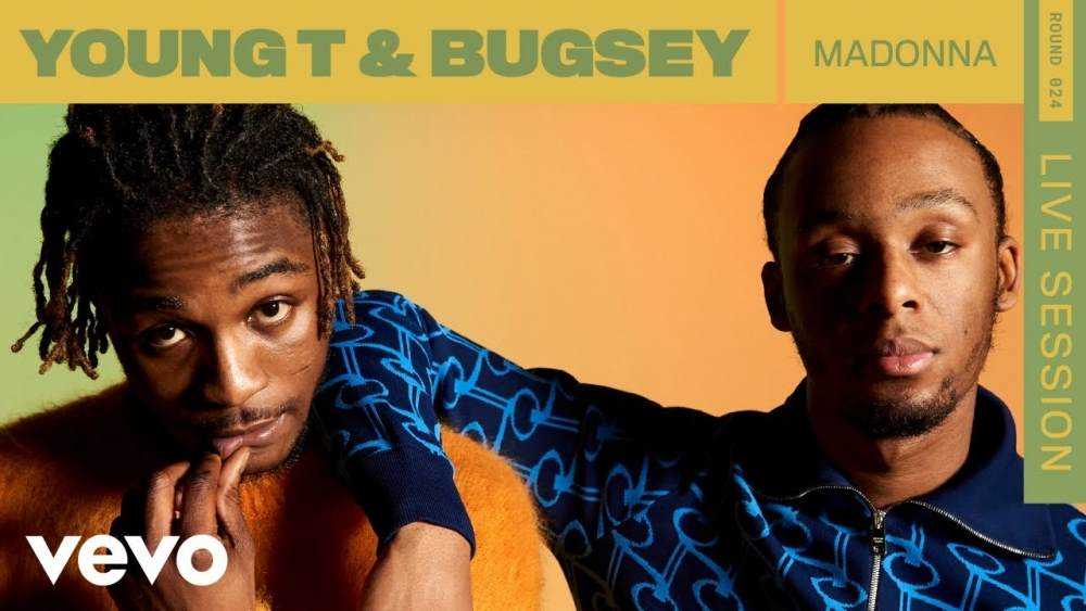 . @YoungTandBugsey perform 'Madonna' and 'Dreadlocks' on Rounds Photograph