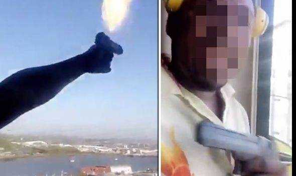 Man arrested after 'gunshots' fired from flat balcony in Kent Photograph