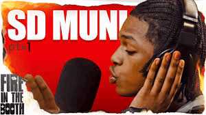 SD Muni joins Fire in The Booth roster with honest bars Photograph
