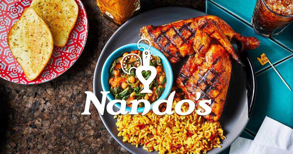 Nando’s to reopen 54 restaurants for takeaway and delivery in the UK Photograph
