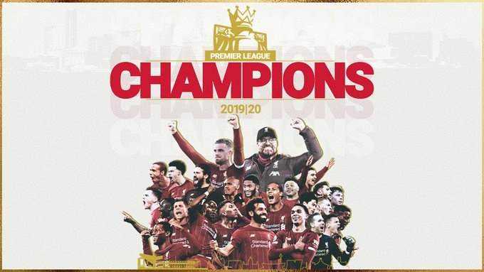 Liverpool secure Premier League title ending 30-year drought Photograph
