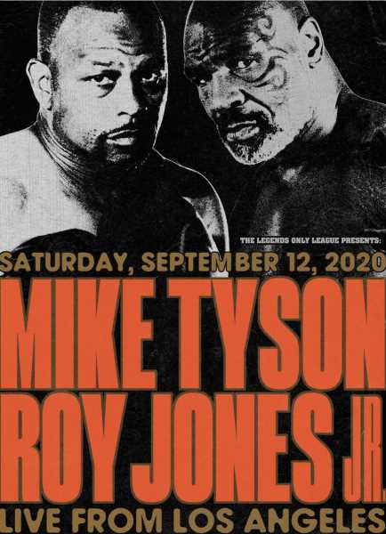 Mike Tyson Vs Roy Jones Jr Photograph