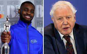 Dave is joined by Sir David Attenborough in New Wildlife Series Photograph