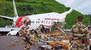Plane snaps in two following freak accident  Photograph