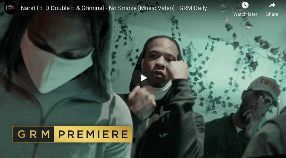 Narst links up with D Double E & Griminal for striking new song ‘No Smoke’ Photograph