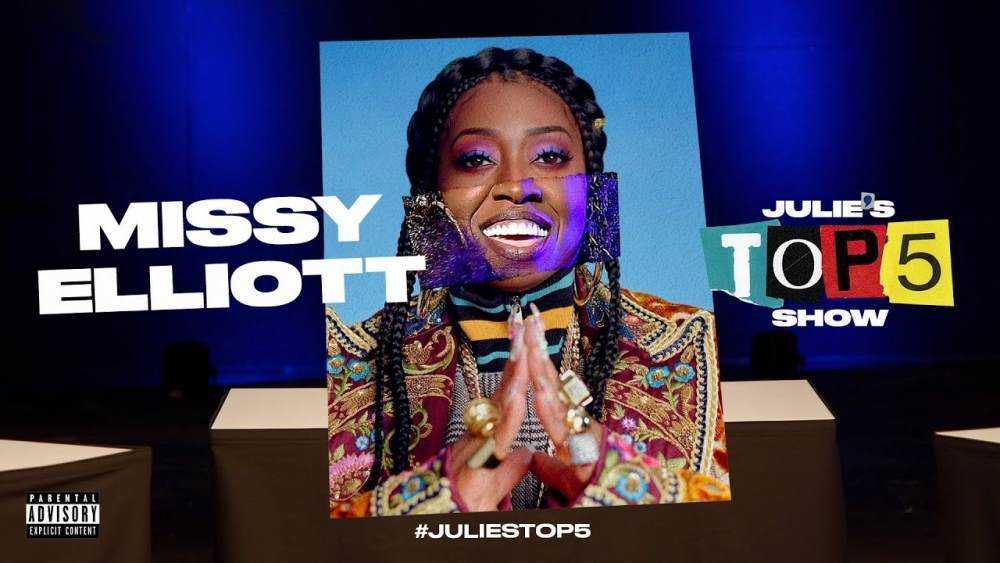 Julie Adenuga debates Missy Elliot’s Top 5 tracks with Goldie and Tania Photograph
