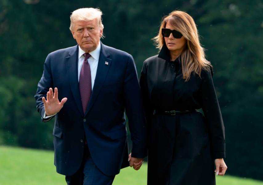 Donald Trump and First Lady test positive for Coronavirus Photograph