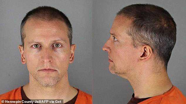 George Floyd's murderer Derek Chauvin is released from prison after posting 'non-cash' $1 million bond Photograph