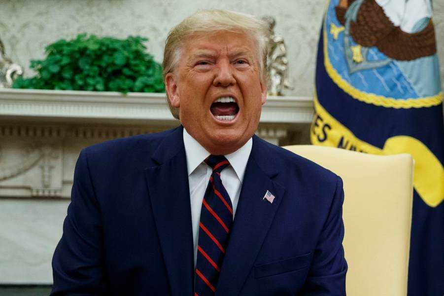 Donald Trump refuses to take part in virtual debate against Joe Biden Photograph