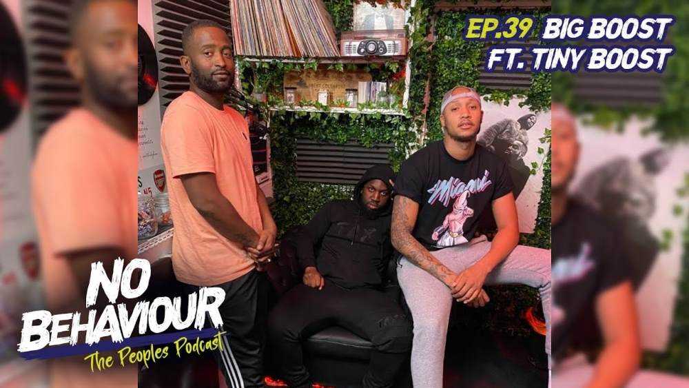 Tiny Boost joins Margs & Loonz for brand new episode of 'No Behaviour Podcast' Photograph
