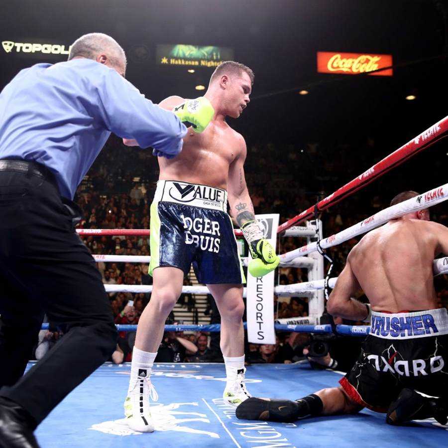 Canelo Alvarez knockout Sergey Kovalev