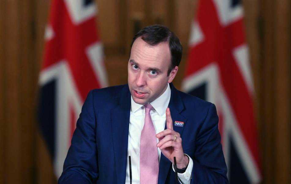 UK could be “weeks away” from mass Covid vaccinations, says Matt Hancock  Photograph