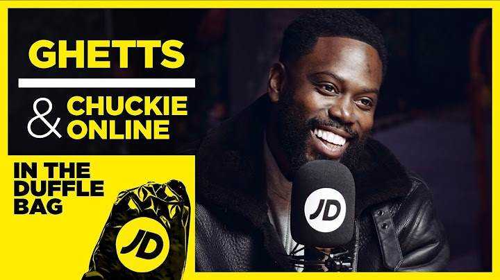 Ghetts links up with Chuckie for the latest 'JD In The Duffle Bag' episode  Photograph