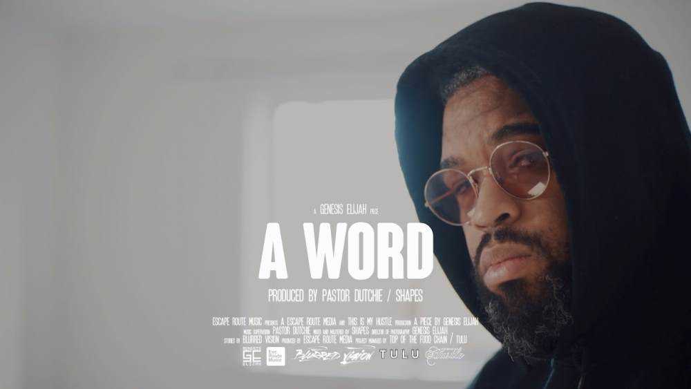 Genesis Elijah gets introspective on 'A Word' Photograph
