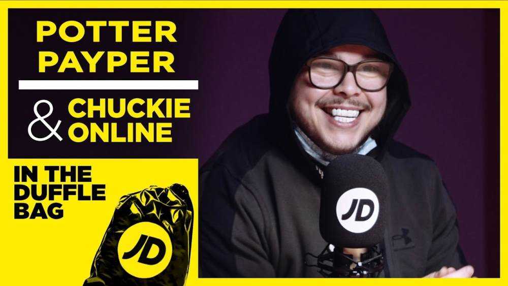 Potter Payper gifts an hour of wisdom in the duffle bag podcast Photograph