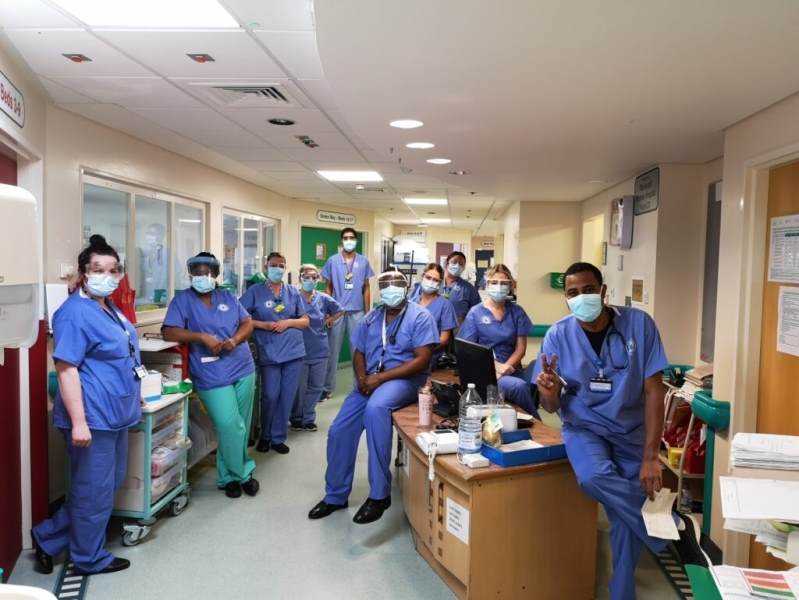 1% Pay rise could cause Nurses to go on strike in England Photograph