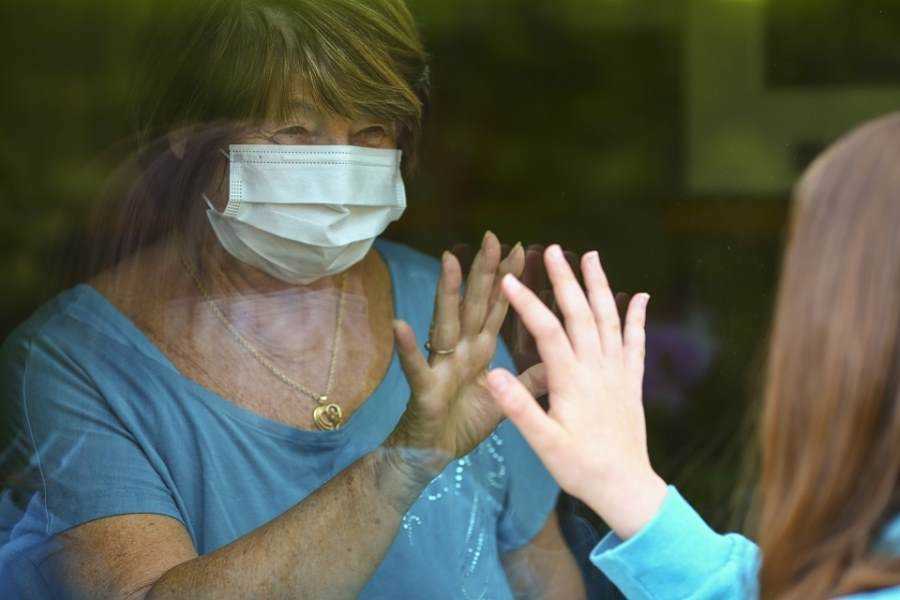 Nominated friends and family allowed for care home visits Photograph