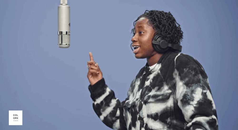 Dreya Mac delivers an infectious Colours Studios performance for 'Time' Photograph