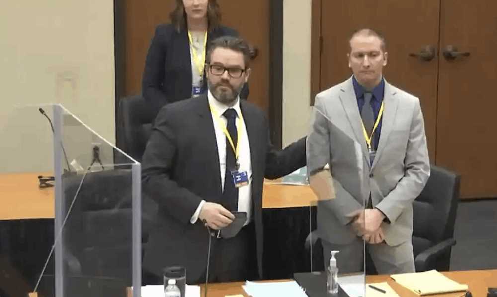 Trial of Derek Chauvin, the white American policeman accused of killing George Floyd in May last year, due to begin today  Photograph