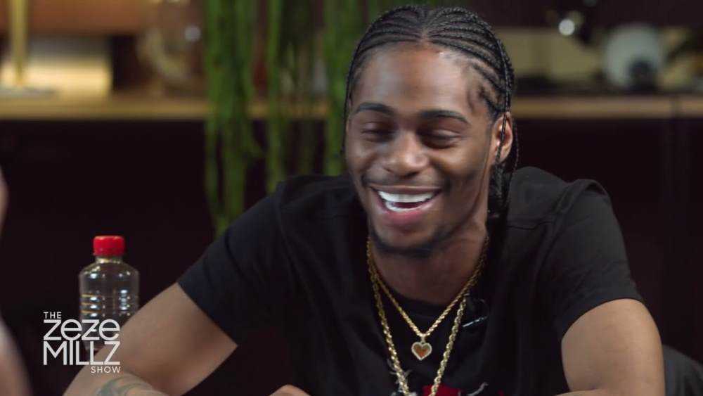 Russ joins Zeze Millz for the latest episode of The Zeze Millz Show  Photograph