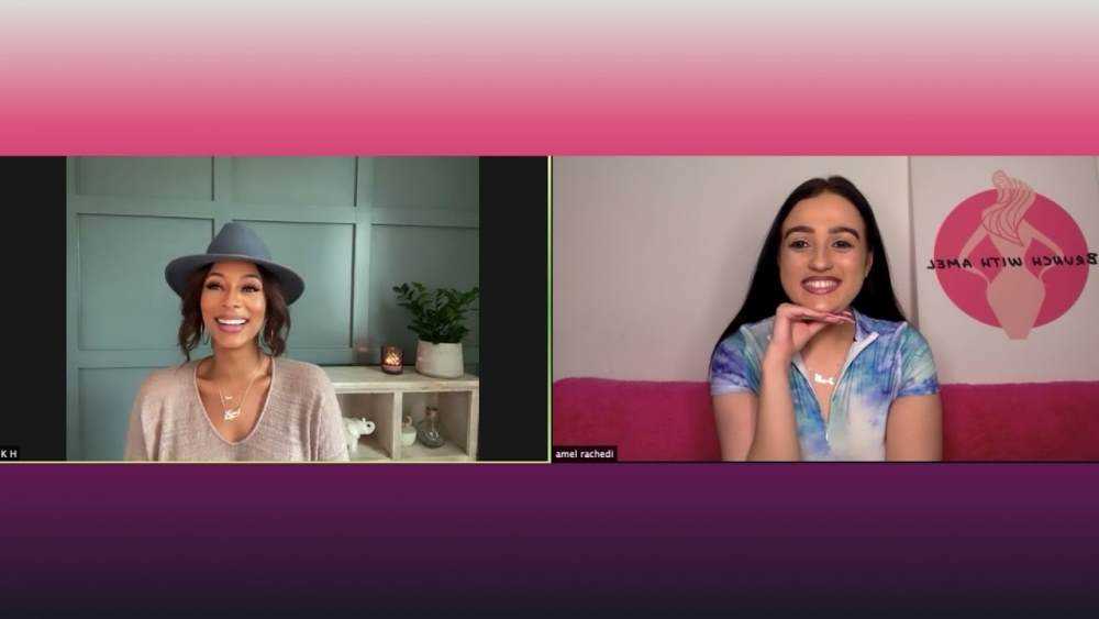 Amel Rachedi is joined by international icon Keri Hilson in the latest episode of 'Brunch With Amel' Photograph