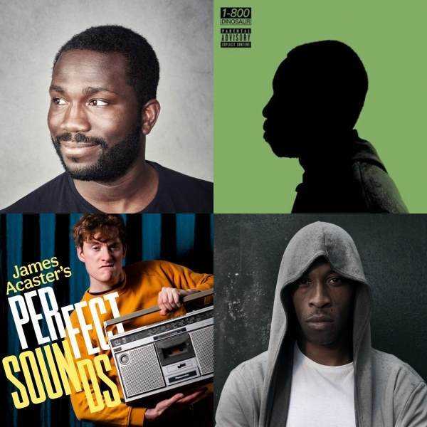 Trim sits down with James Acaster and Jamali Maddix for the 'Perfect Sounds' podcast Photograph