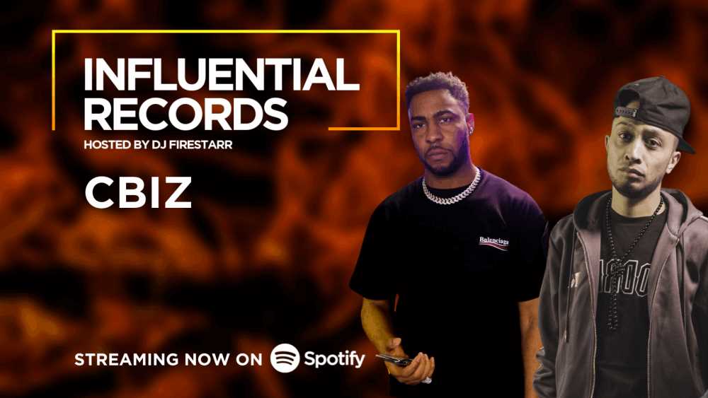 C Biz talks music and acting with DJ Firestarr on ‘Influential Records’ Photograph