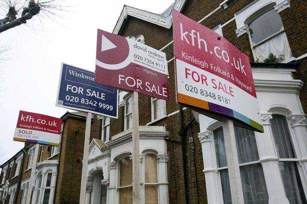 Housing prices in the UK rose by 10.9% in the past 12 months Photograph