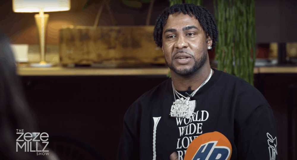 Zeze Millz sits down with C Biz for a new episode of 'The Zeze Millz Show' Photograph