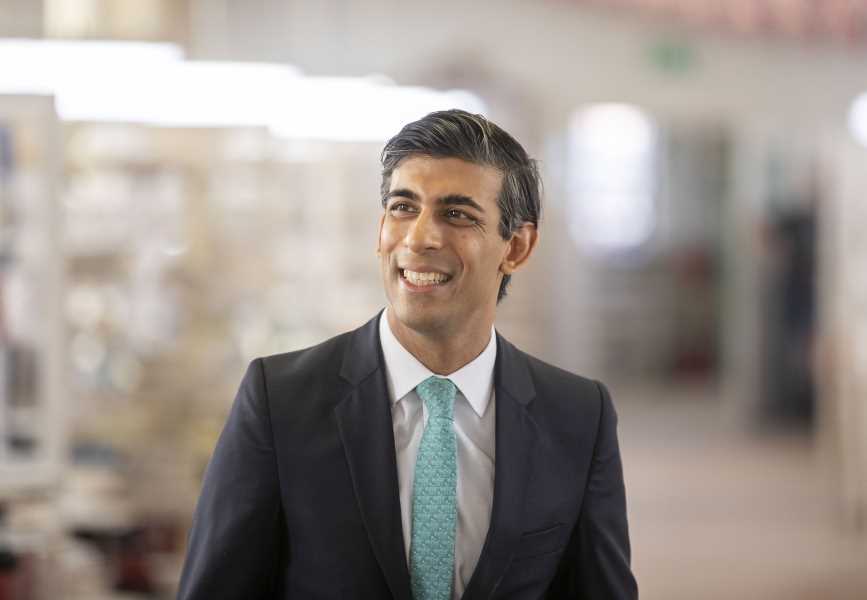 Chancellor Rishi Sunak concerned for the careers of young people working from home Photograph