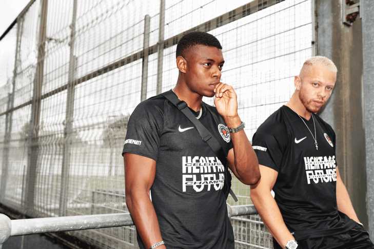 Strawberries & Creem Festival link up with Pro:Direct to deliver a fresh new football jersey collaboration Photograph