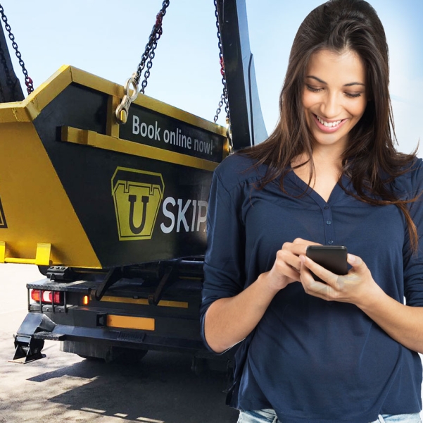 uSkip.com - The fastest and cheapest way to book a skip Photograph