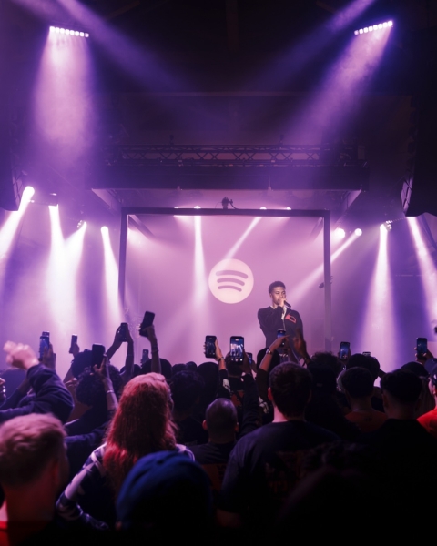 Press Pass: Nemzzz Turns Up Spotify Home Town Show In Front Of Intimate Manchester Crowd Photograph